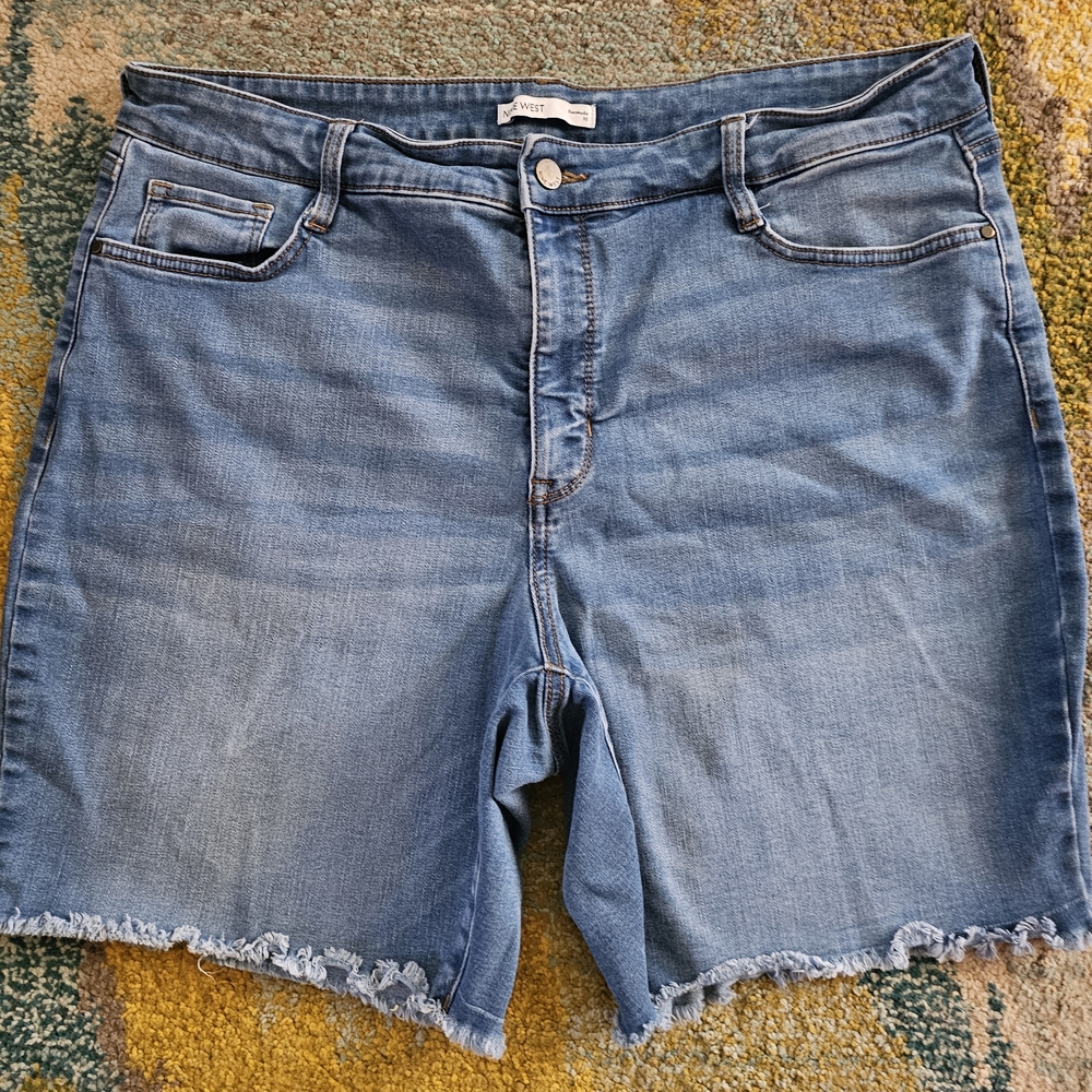 Blue Denim Shorts